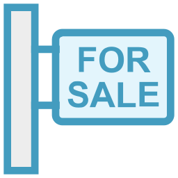 판매 표지판 icon