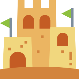 Castelo de Areia Ícone