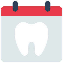 rendez-vous chez le dentiste Icône