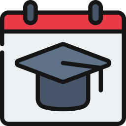 Graduation date icon