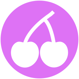 Sour cherry icon