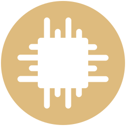 Rocessor chip icon