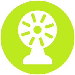 Ventilator wind icon