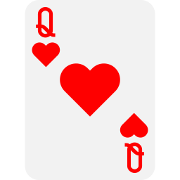 Queen of hearts icon