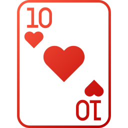 Десятка сердец иконка