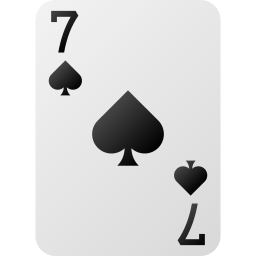 Seven of spades icon