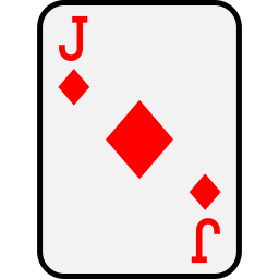Jack of diamonds icon