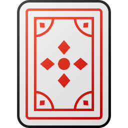 jugando a las cartas icono
