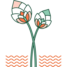 Lotus flower icon