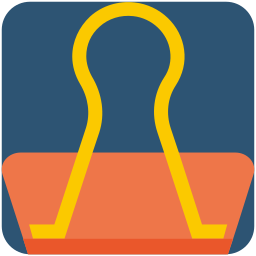 Paper clip icon