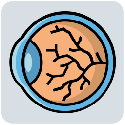 Retina test icon