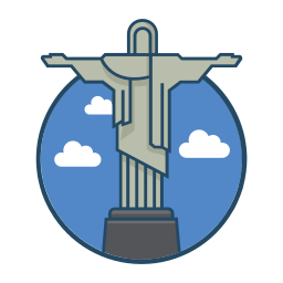 rio de janeiro, brazylia ikona