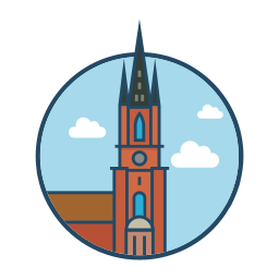 chiesa di riddarholm icona