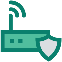Wifi signal secure icon