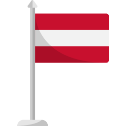 bandeira da Áustria Ícone