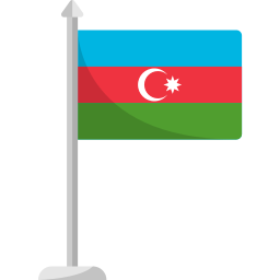 bandeira do azerbaijão Ícone