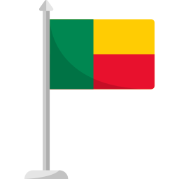 bandera de benín icono