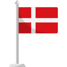 bandiera della danimarca icona