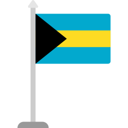 bandera de bahamas icono