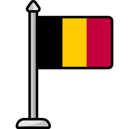 bandiera del belgio icona
