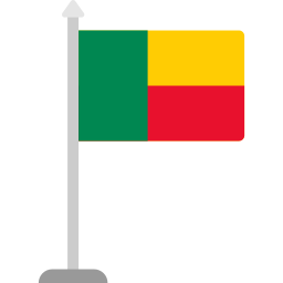 bandera de benín icono