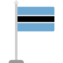 botswana flagge icon