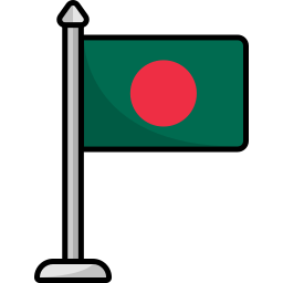 bandeira de bangladesh Ícone