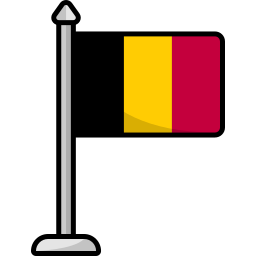 belgien flagge icon