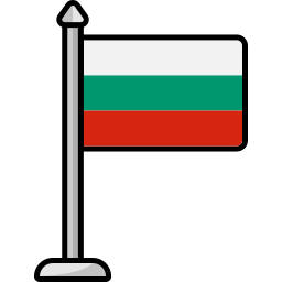 flaga bułgarii ikona