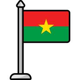 Флаг Буркина-Фасо иконка
