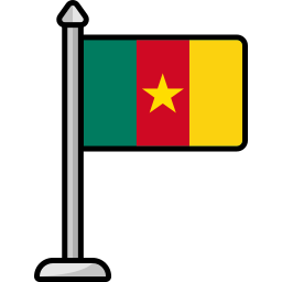 bandeira dos camarões Ícone