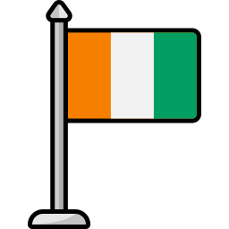 코트디부아르 국기 icon