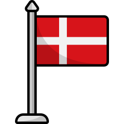 dänemark flagge icon