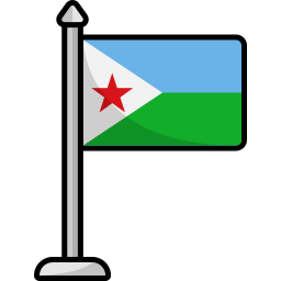 flaga dżibuti ikona