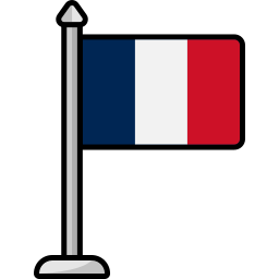 vlag van frankrijk icoon