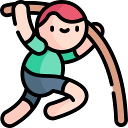 Pole vault icon