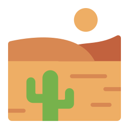 deserto Ícone