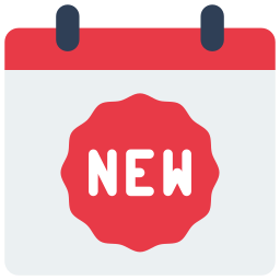 New sign icon