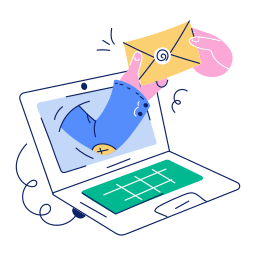 Online mail icon