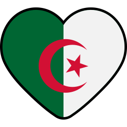 flaga algierii ikona