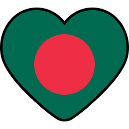 vlag van bangladesh icoon