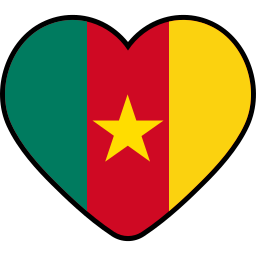 flaga kamerunu ikona