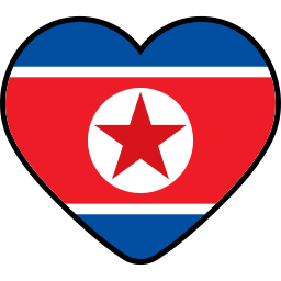 bandeira da coreia do norte Ícone