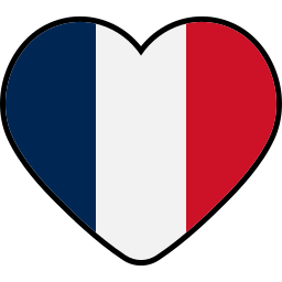 bandera de francia icono