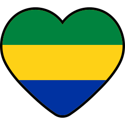 Gabon flag icon