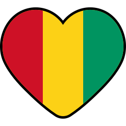 bandiera della guinea icona