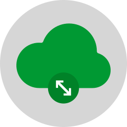 Cloud access icon