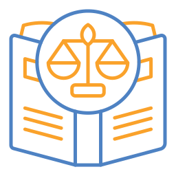 Law book icon