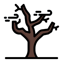 arbre sec Icône