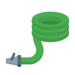 tubo flessibile icona